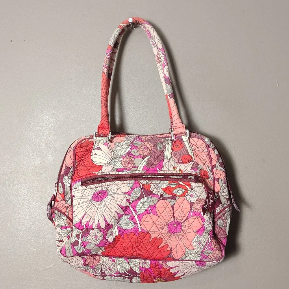 Vera Bradley Bohemian Bloom Floral Bag *Flaw - Picture 2 of 11